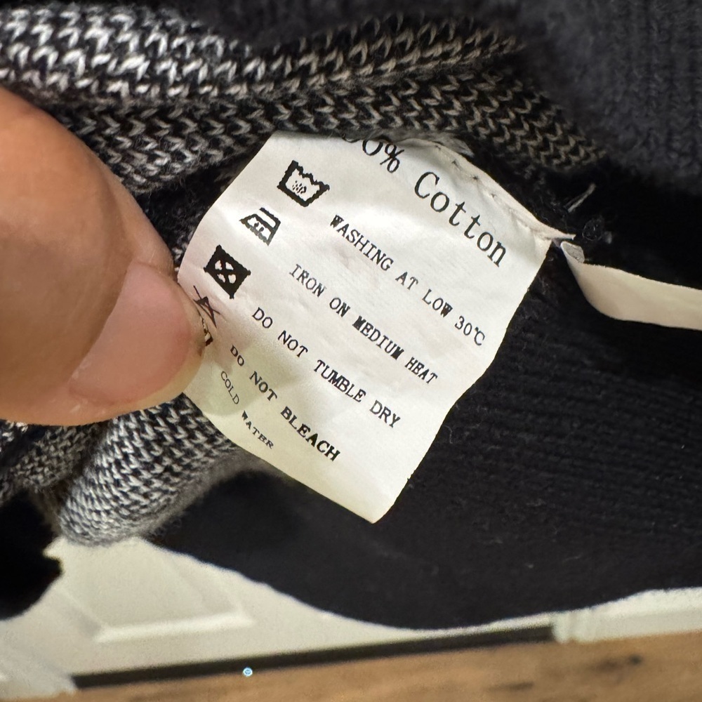 Hailing Snider Milano Logo Crew Sweater size small $800 - Picture 6 of 8